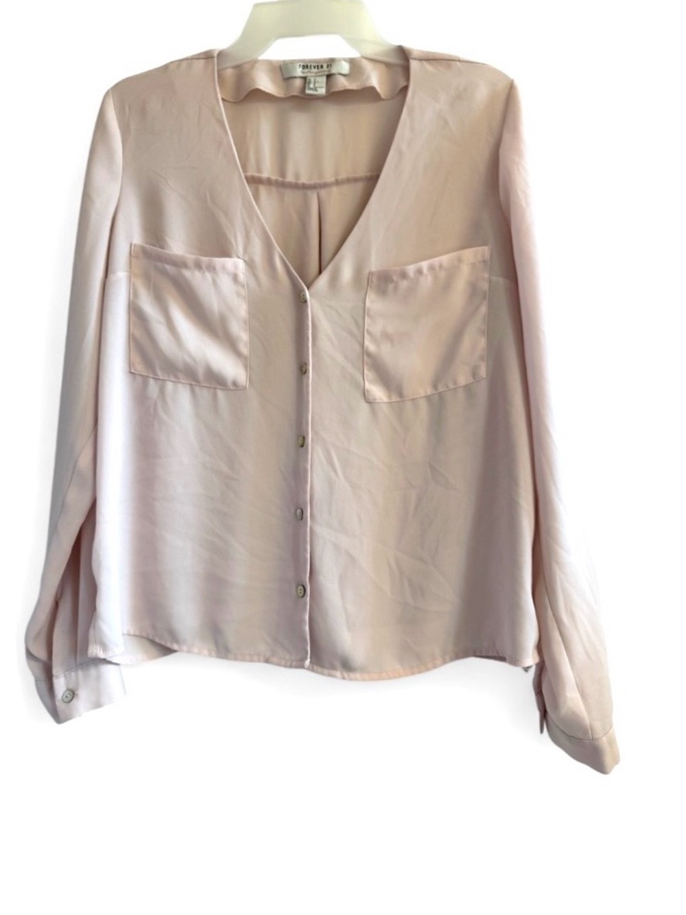 Forever 21 Pink Blouse Size Small